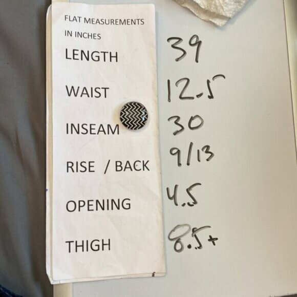 7 For All Mankind Jeans Gwenevere high waisted dark blue Jeans Size 25 - Picture 13 of 13